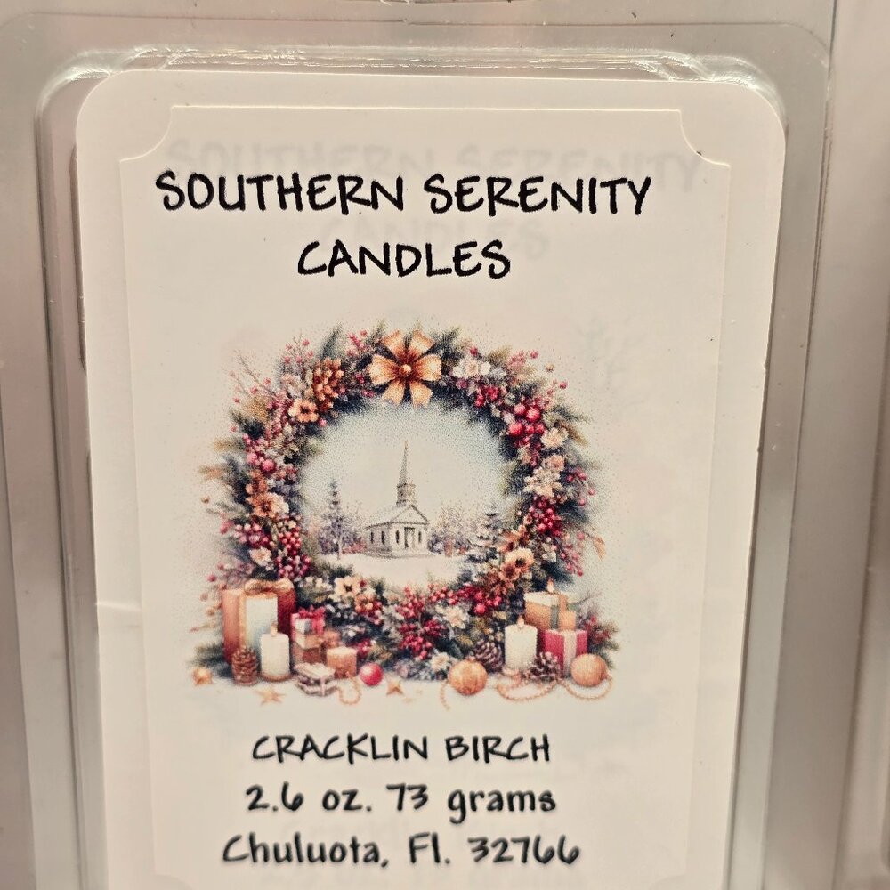 Cracklin Birch Wax Melt Tarts FREE SHIPPING